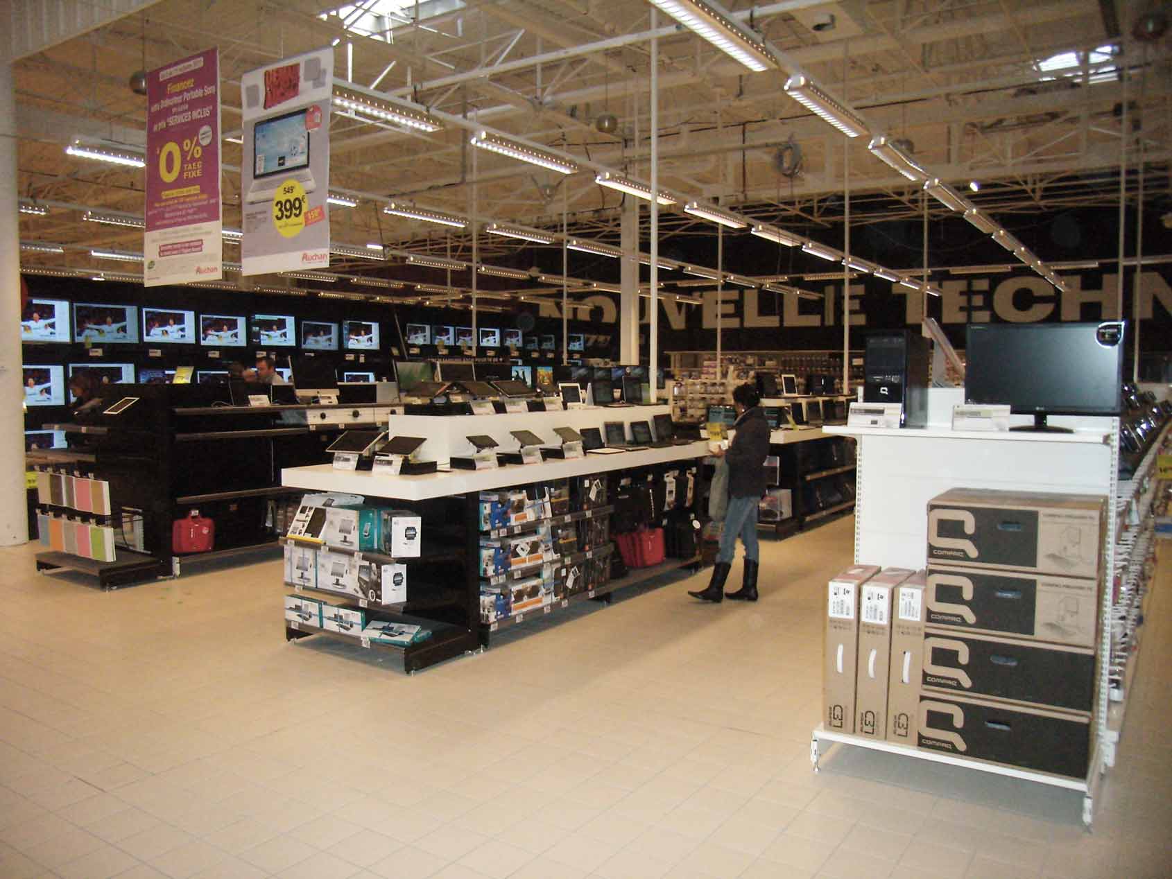 Auchan hypermarché en 2012