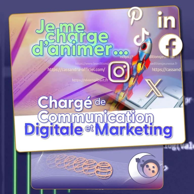 Publication sur le métier de chargé de communication digitale