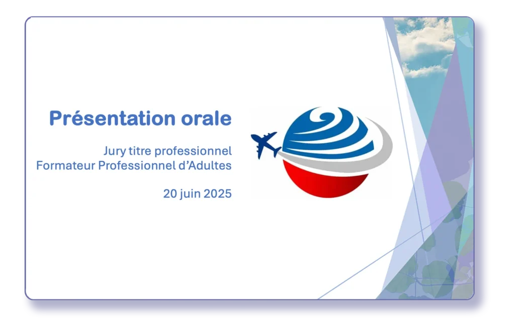 Ma présentation oral FPA